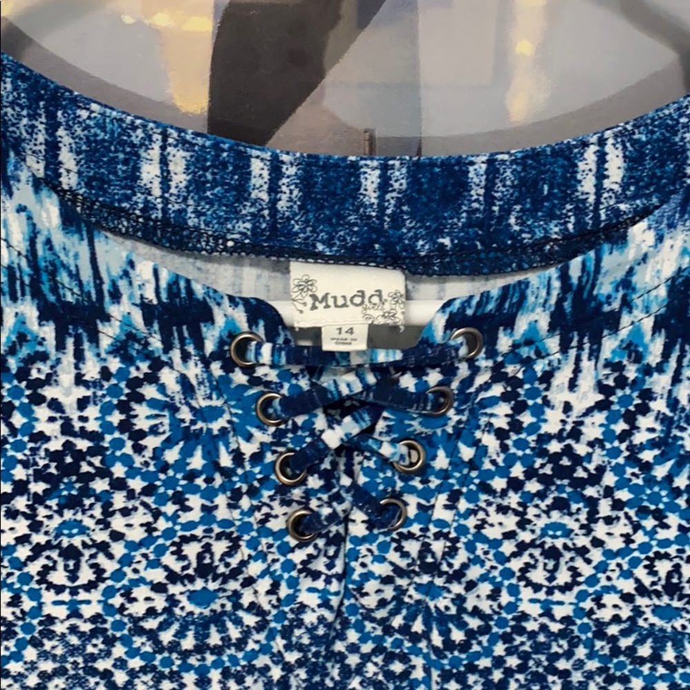 Blue dress